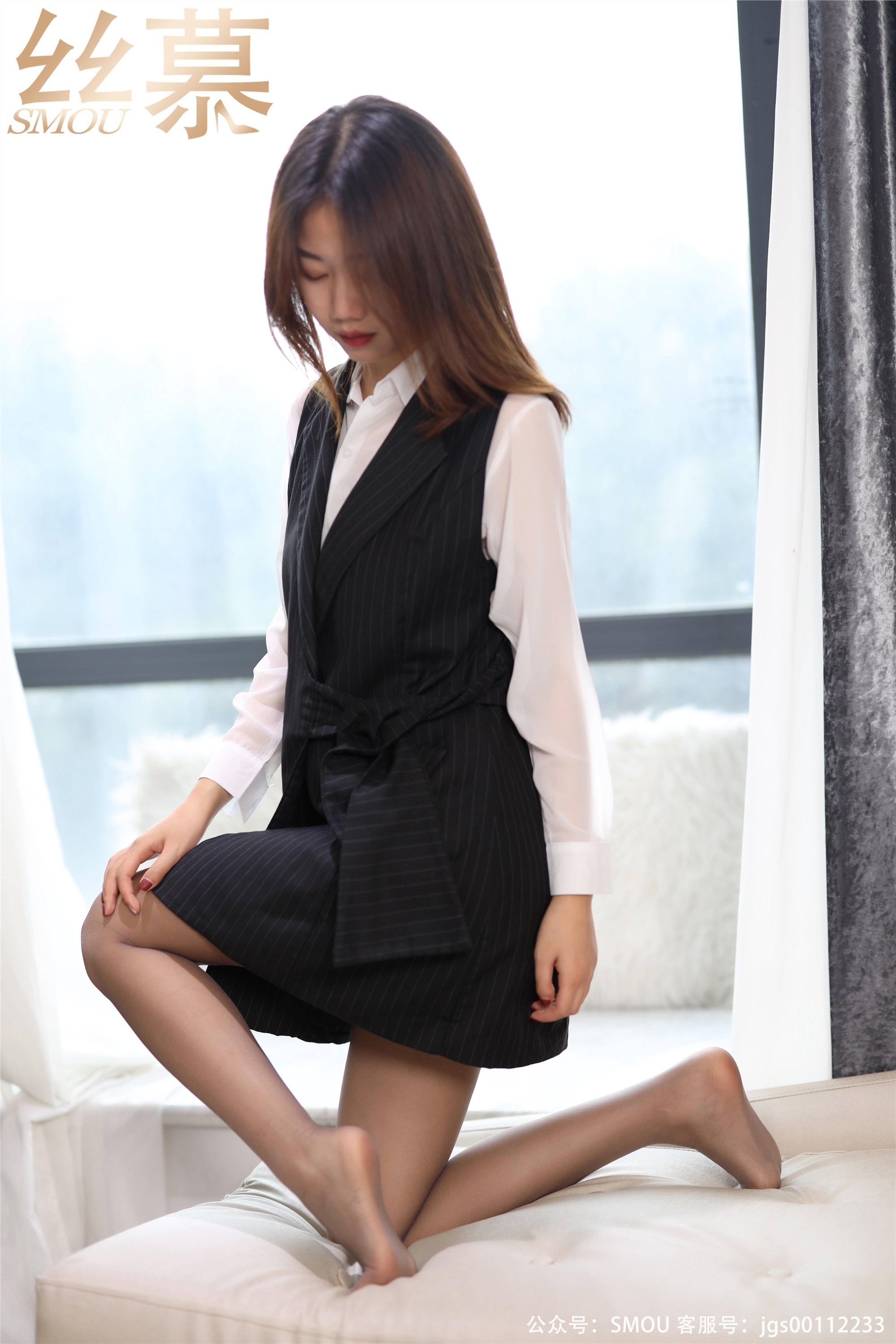 丝慕写真 SM439 天天一元 模特：米朵 《细闪高跟鞋》